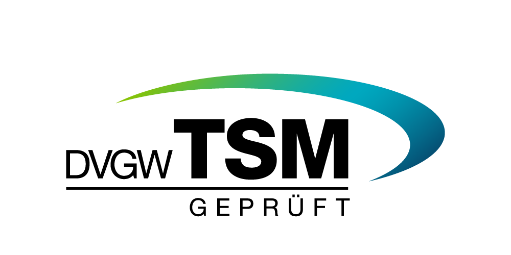 Siegel DVGW TSM geprüft